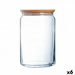 Beholder Luminarc Pav Gennemsigtig Glas (2 L) (6 enheder)