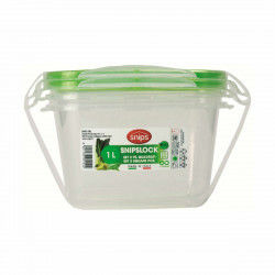 Lunch box Snips 1 L Hermetically sealed (2 Units)