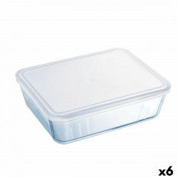 Rectangular Lunchbox with Lid Pyrex Cook & Freeze 22,5 x 17,5 x 6,5 cm 1,5 L...