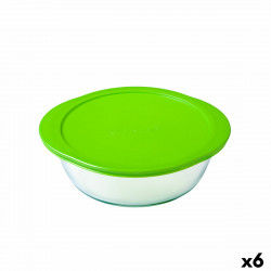Round Lunch Box with Lid Pyrex Cook & Store 27 x 24 x 8 cm Green 2,3 L...