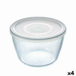 Okrągłe pudełko na lunch z pokrywką Pyrex Cook & Freeze 1,6 L 17 x 17 x 12 cm...