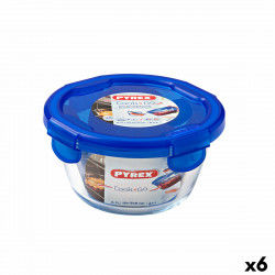 Hermetic Lunch Box Pyrex Cook & go 15,5 x 15,5 x 8,5 cm Blue 700 ml Glass (6...