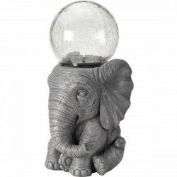 Solar lamp elephant White