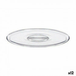 Cover Stefanplast Tosca Transparent Plastic 23,5 x 2 x 23,5 cm (12 Units)