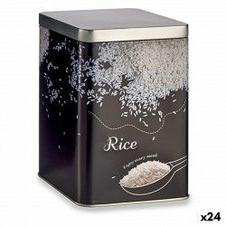 Tin Rice Black Metal 1 L (24 Units)
