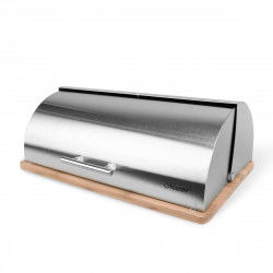 Breadbasket Feel Maestro MR-1672S Grey Silver Wood Stainless steel 37 x 14 x...