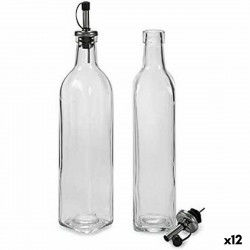 Oil and Vinegar Set 2 x 50 ml Transparent Crystal (12 Units)