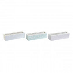 Box for Infusions DKD Home Decor Blue Green Lilac Crystal MDF Wood (3 Units)