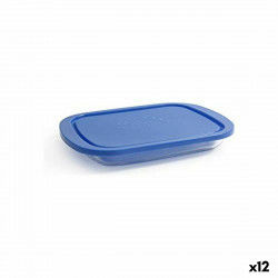 Boîte à lunch Borgonovo Igloo Bleu Rectangulaire 800 ml 26 x 18,5 x 3,4 cm...