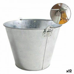 Ice Bucket INDE ø 26 x 20,2 cm Metal Oval 9 L (12 Units)