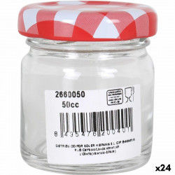 Jar Mediterraneo   Transparent 50 ml Glass (24 Units)