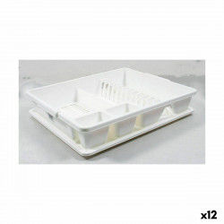 Draining Rack for Kitchen Sink Tontarelli Scolap. White 47 x 38 x 8,5 cm (12...