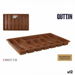Cutlery Organiser Quttin 59 x 38 cm Thermoplastic (12 Units)
