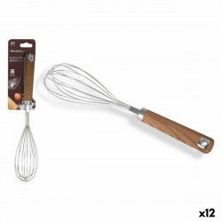 Mixer Whisks Quttin 146399 Stainless steel (12 Units) (30 cm)
