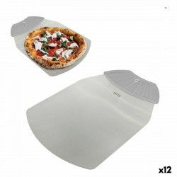 Kitchen Spatula Quttin Pizza Steel 25 x 36 cm (12 Units)