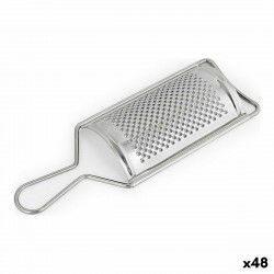 Curved Grater Stainless steel Silver 6,7 x 18 cm (48 Units)