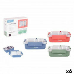Hermetic Lunch Box ThermoSport 165371 Thermal 900 ml 21,5 x 16 x 7,7 cm (6...