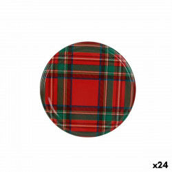 Set de tapas Sarkap   Escocés 6 Piezas 8,5 x 0,8 cm (24 Unidades)