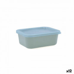 Rectangular Lunchbox with Lid Quid Inspira 380 ml Green Plastic (12 Units)
