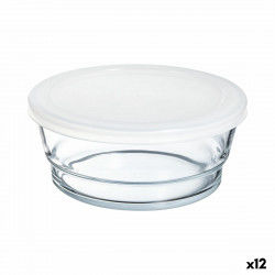 Round Lunch Box with Lid Arcoroc So Urban Bicoloured Glass 1,1 L (12 Units)