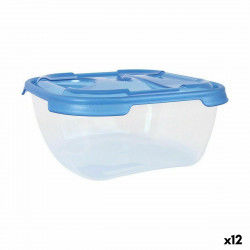 Set of lunch boxes Tontarelli Nuvola 1 L Blue Squared 3 Pieces (12 Units)