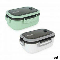 Hermetic Lunch Box ThermoSport 6 compartments Rectangular 21 x 15 x 9 cm (6...