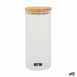 Jar Quttin Borosilicate Glass 1,05 L (12 Units)