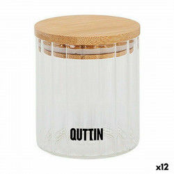 Jar Quttin Borosilicate Glass 500 ml (12 Units)