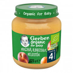 Słoiczek Nestlé Gerber Organic jabłko Brzoskwinia Morela 125 g