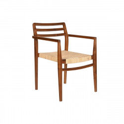 Chair DKD Home Decor Brown Beige Natural 50 x 56 x 86 cm