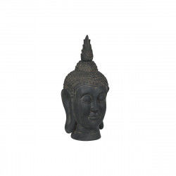 Statua Decorativa Home ESPRIT Grigio scuro Buddha 56 x 55 x 112 cm
