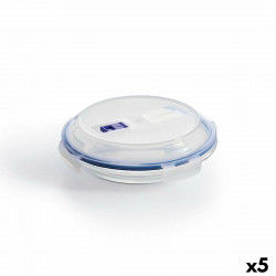 Hermetisk madkasse Luminarc Pure Box 700 ml To-farvet Glas (5 enheder)