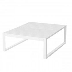 Centre Table Io White Aluminium 100 x 100 x 45 cm