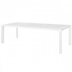 Dining Table Io White Aluminium 280 x 100 x 75 cm