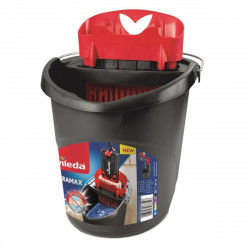 Cleaning bucket Vileda Ultramax Black Red Plastic 10 L 38 x 38 x 38 cm
