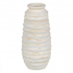 Vase Cream Ceramic 16 x 16 x 40 cm