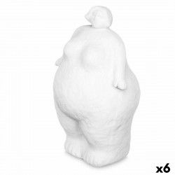 Statua Decorativa Bianco Dolomite 14 x 25 x 11 cm (6 Unità) Donna In piedi