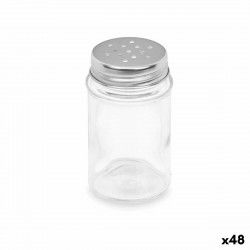 Salt and Pepper Set Transparent Glass 5 x 8,5 x 5 cm (48 Units) Circular
