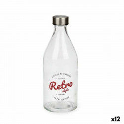 Bottiglia Retro Vetro 1 L (12 Unità)