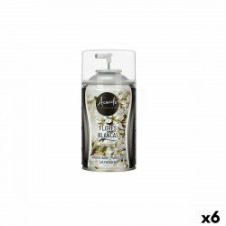 Recharges Pour Diffuseur Fleurs blancs 250 ml Spray (6 Unités)