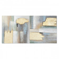 Painting Home ESPRIT Abstract Modern 80 x 3 x 80 cm (2 Units)