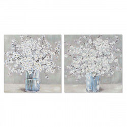 Painting Home ESPRIT Shabby Chic Vase 80 x 3 x 80 cm (2 Units)