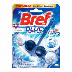 Deodorante per WC Bref Blue Activ Aqua Cartello da Porta 125 ml