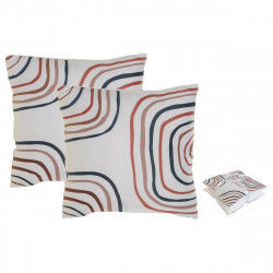 Set of cushions Home ESPRIT Rainbow 45 x 5 x 45 cm (2 Units)