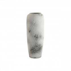 Vaso Home ESPRIT Bianco Nero Ceramica Finitura invecchiata 20 x 20 x 51 cm