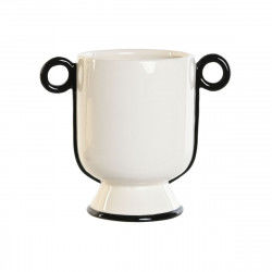 Vase Home ESPRIT To-farvet Keramik Moderne 21 x 13 x 18 cm (12 enheder)