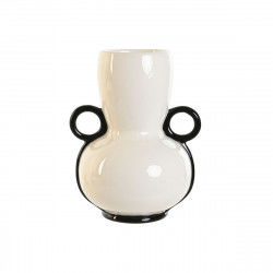 Vase Home ESPRIT Bicoloured Ceramic Modern 16 x 14 x 21 cm