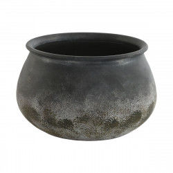 Vase Home ESPRIT Grey Terracotta Oriental 27 x 27 x 16,5 cm