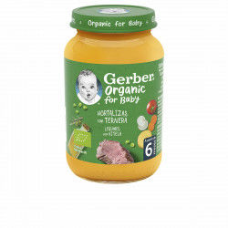 Babymad Nestlé Gerber Organic Grøntsager Oksekød 190 g