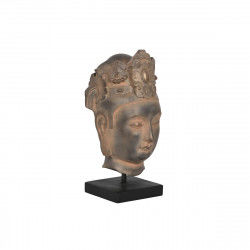 Decorative Figure Home ESPRIT Brown Black Buddha Oriental 15 x 18 x 38 cm